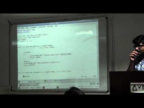 How to write Char Drivers on Linux part1.avi