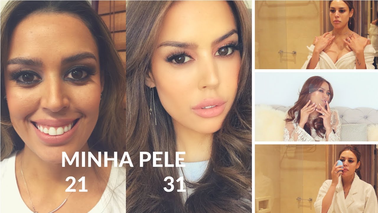 Minha pele aos 21 vs. 31! meus hábitos diários e "milagreiros"