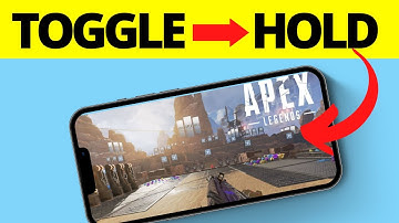 How To Change Aim Button From Toggle To Hold In Apex Legends Mobile