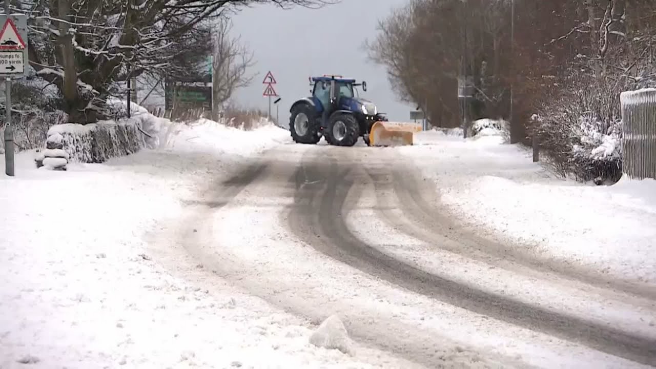 В Шотландии ожидаются перебои в транспортном сообщении и низкие температуры из-за предупреждений ...