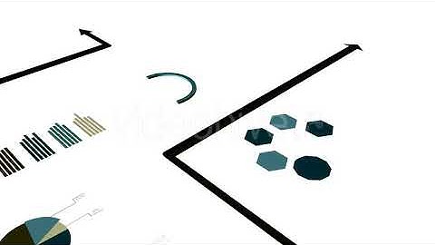 Global Business Network Showing Financial Data Graphics on World Map