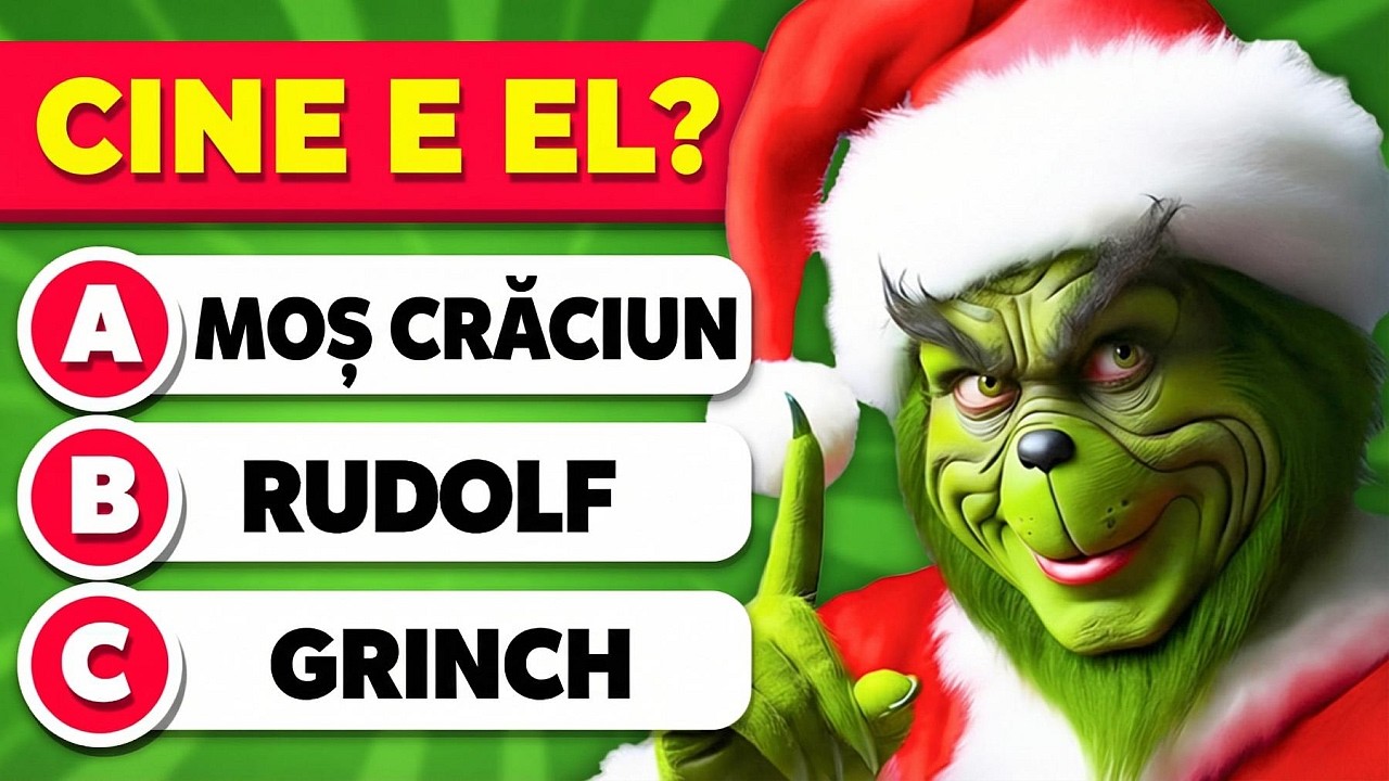 Cât de Bine Cunoști Crăciunul! 🎅🎄🎁 Quiz De Cultură Generală Despre Crăciun ✅
