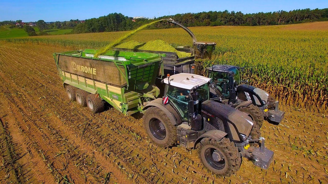 Mais 2020 : Agrarlohn Müritz & Loxten / New Claas Jaguar 990 / Agro Trucks / Fendt 942 / Xerion / 4K