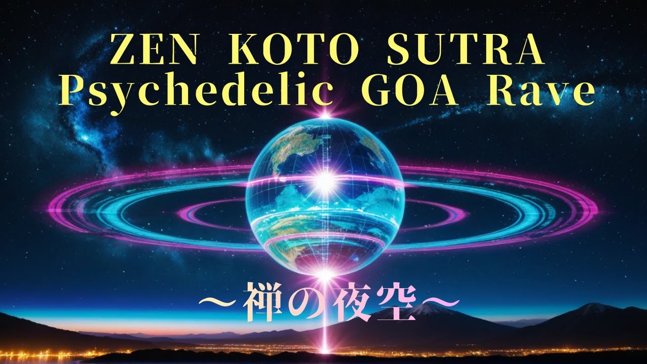 ZEN KOTO SUTRA: Psychedelic GOA Rave🌃 禅の夜空 🌿🌀