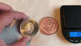 Aztec Calendar Starts Today. 2Oz Silver And Copper