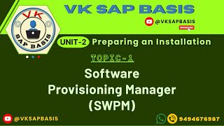 SAP BASIS - Software Provisioning Manager (SWPM) screenshot 5