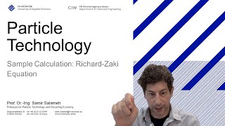 Sample Calculation: Richard-Zaki equation