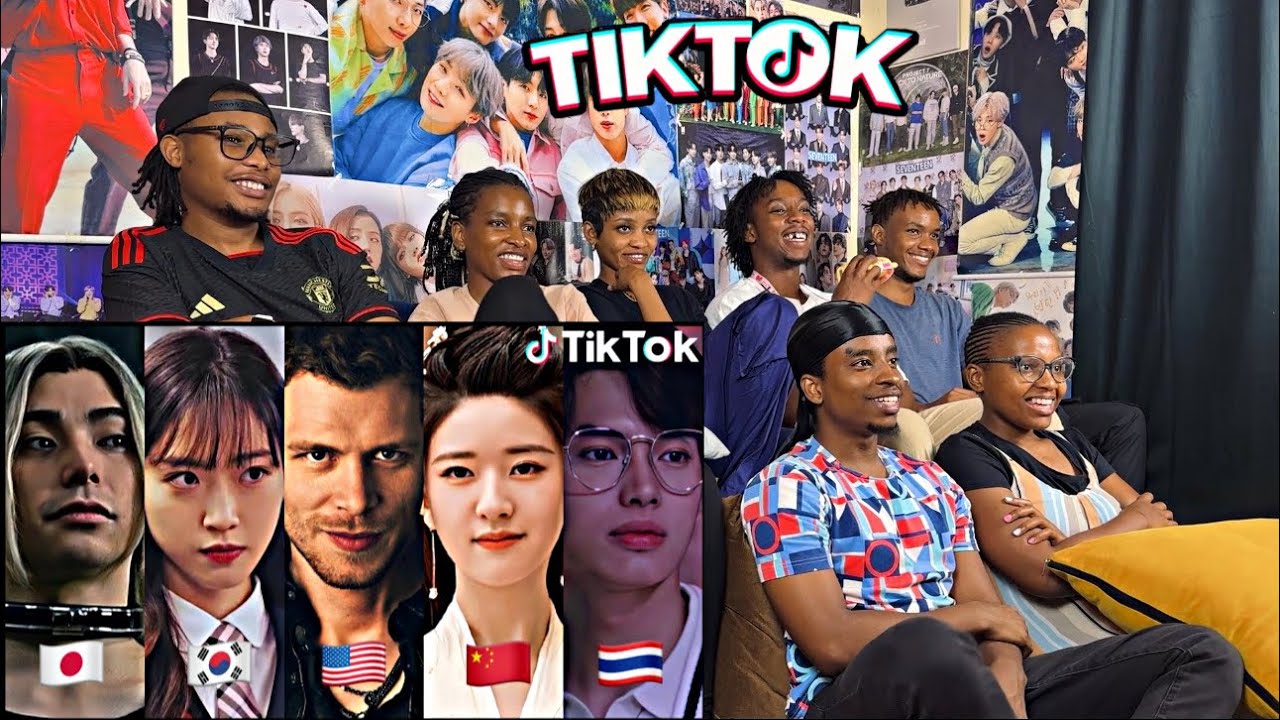 Смотрим подборку драматических клипов из TIKTOK с нашими друзьями из университета | Воссоединение...
