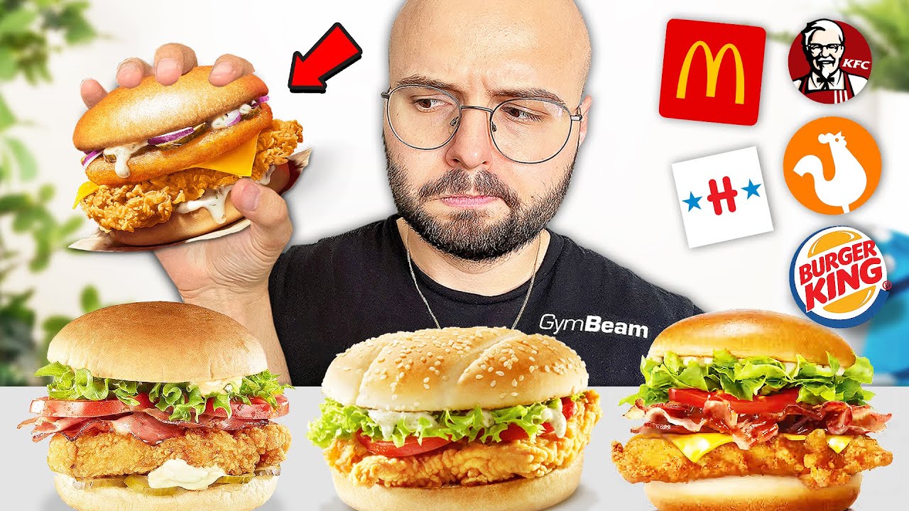 Cine are CEL MAI BUN SANDVISH de PUI IEFTIN? Mc vs KFC vs...?