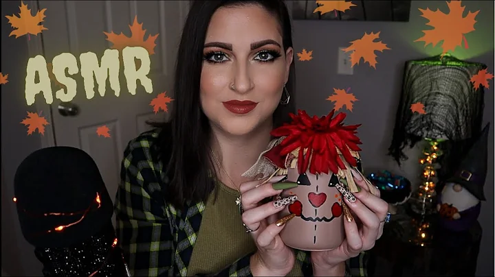 ASMR | Tapping & Scratching On Fall Themed Items🍁🍂