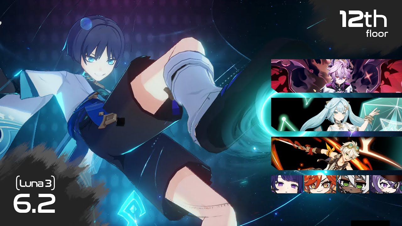 Bestie from Simulanka & Duo Archon Team | Genshin Impact (Spiral Abyss Luna 3)