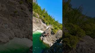 Raja Is The Man! 🤴 #Shorts #Fpv #Cliffjumping