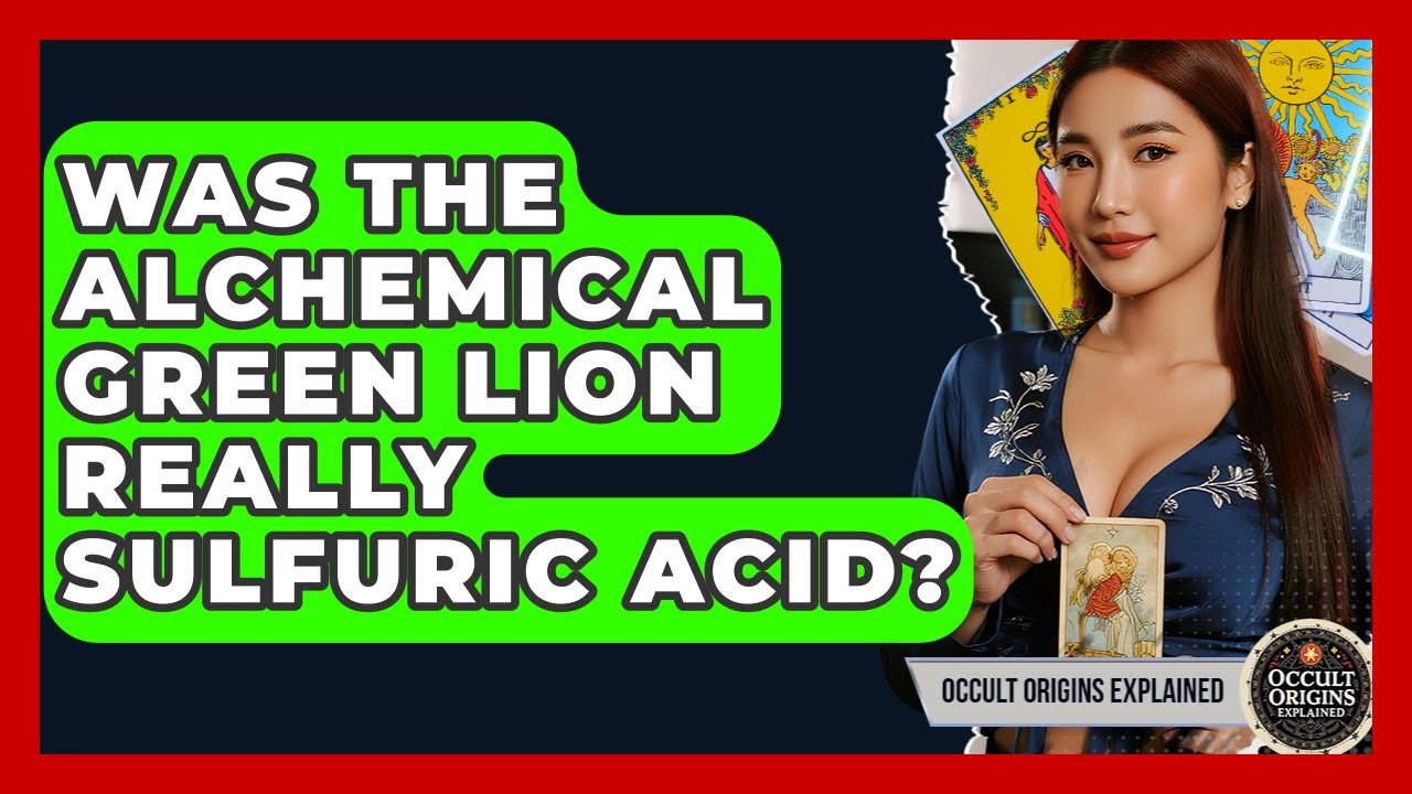 Was The Alchemical Green Lion Really Sulfuric Acid? - Occult Origins Explained