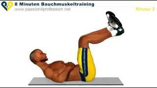 Sixpack in 3 months (8 minutes every day) - Crunches with music - YouTube.flv