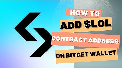 HOW TO ADD $LOL AIRDROP CONTRACT ADDRESS ON BITGET WALLET...EASY GUIDE
