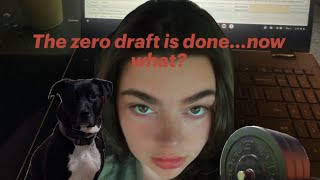 Writing Vlog: I finished my Zero Draft