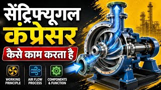 How to work mixed flow compressor/मिक्स flow compressor कैसे काम करता है।