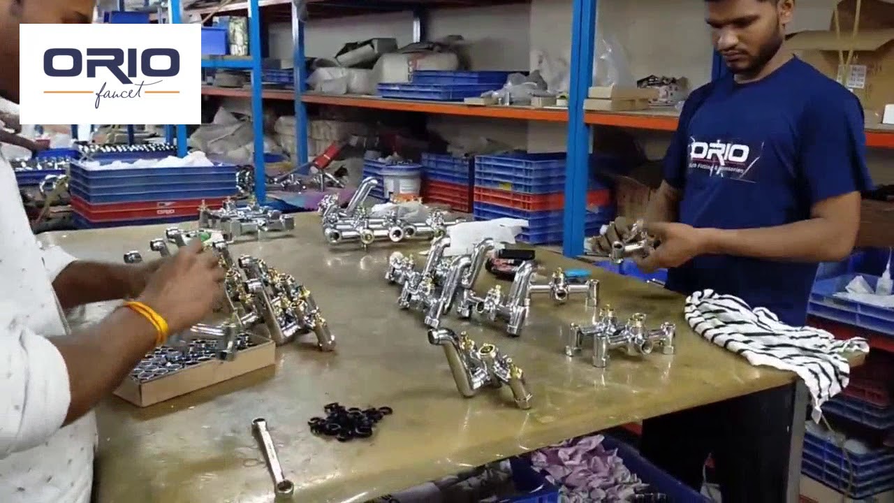 Manufacturing plant bathroom fittings YouTube