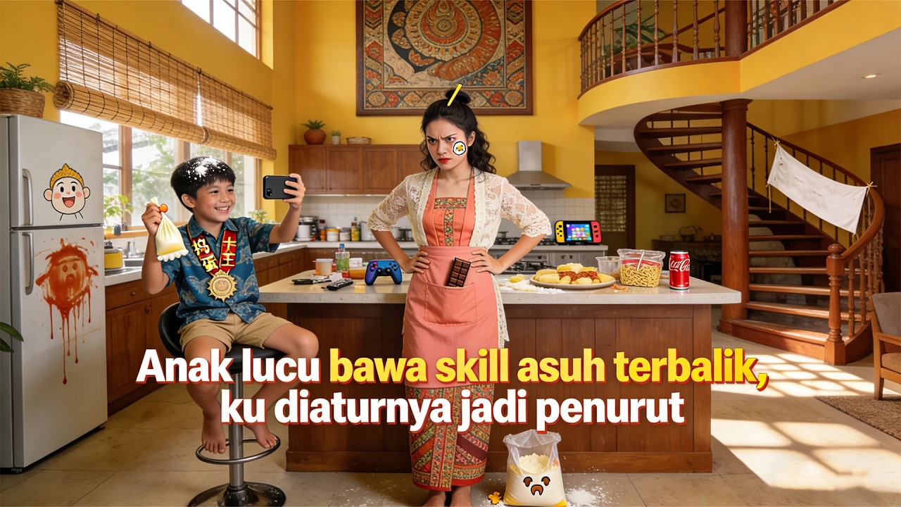 🤣Anak lucu yang tak sengaja diadopsi, ternyata si kecil yang atur orang dewasa