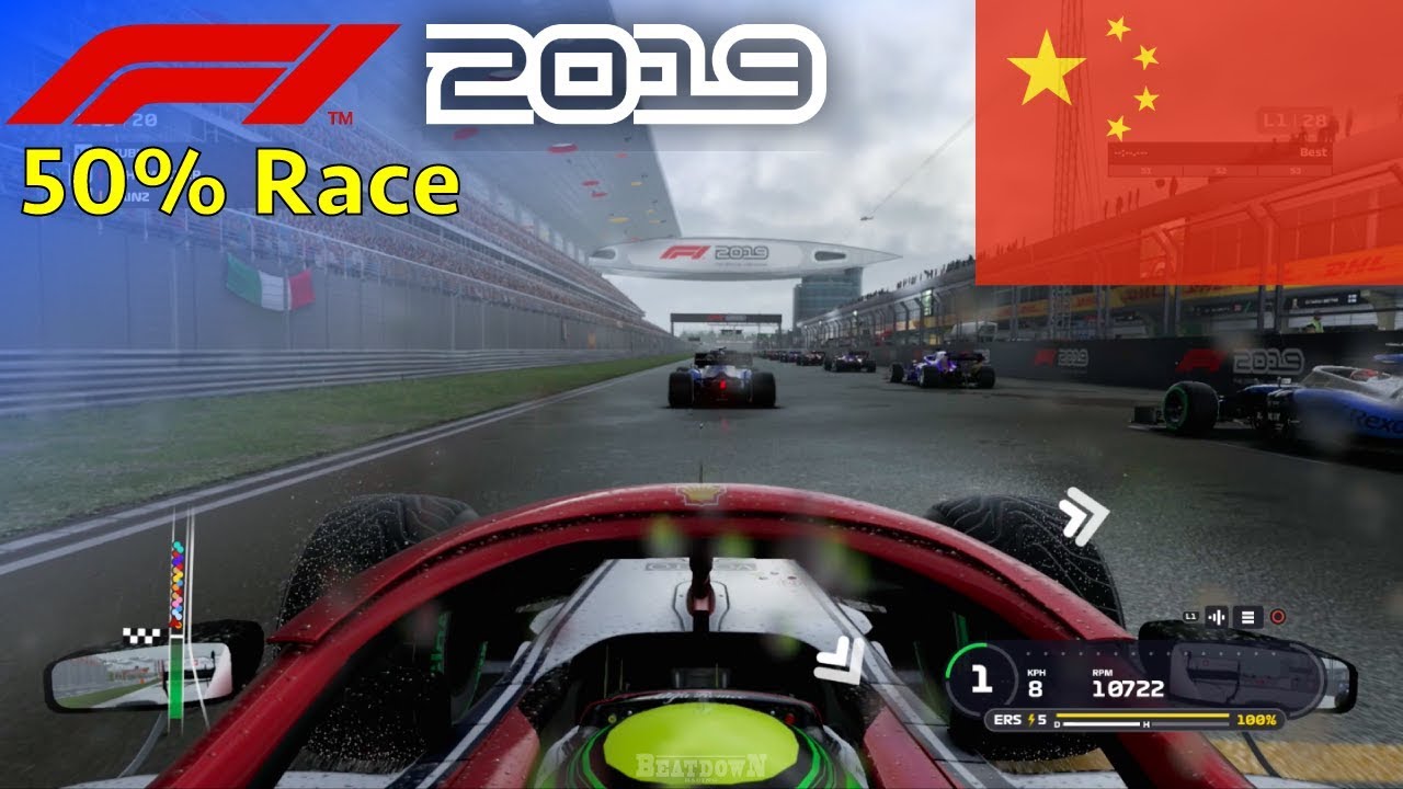 F1 2019 - Schumacher Career Mode #3: 50% Race China