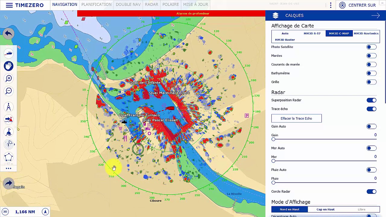 TZ Navigator v4 - La configuration des instruments de navigation