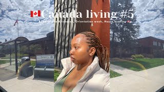 🇨🇦My First Few Days as an International Student in Canada: Orientation week, Road trip, House hunt…