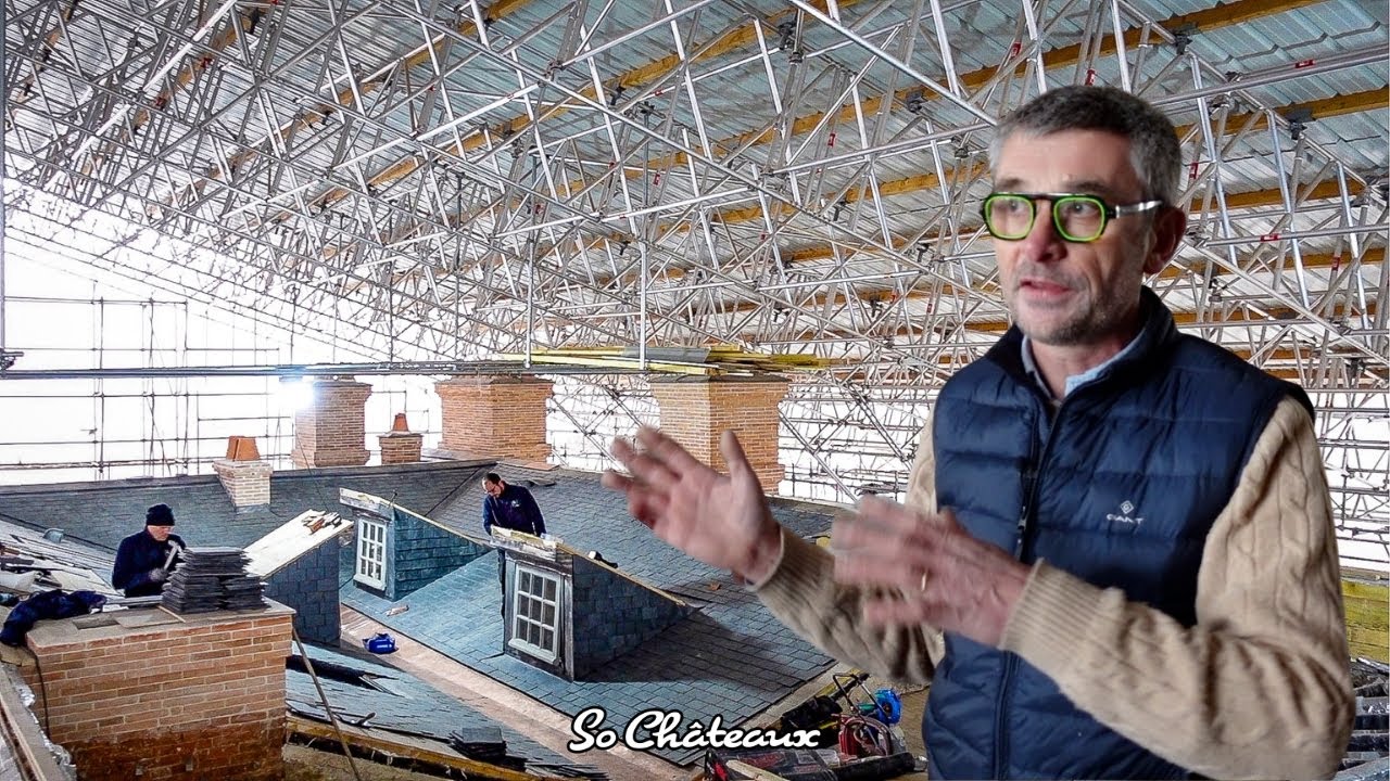 Le Plus Grand Chantier de Restauration d'un Château Privé en France : Dampierre en Yvelines