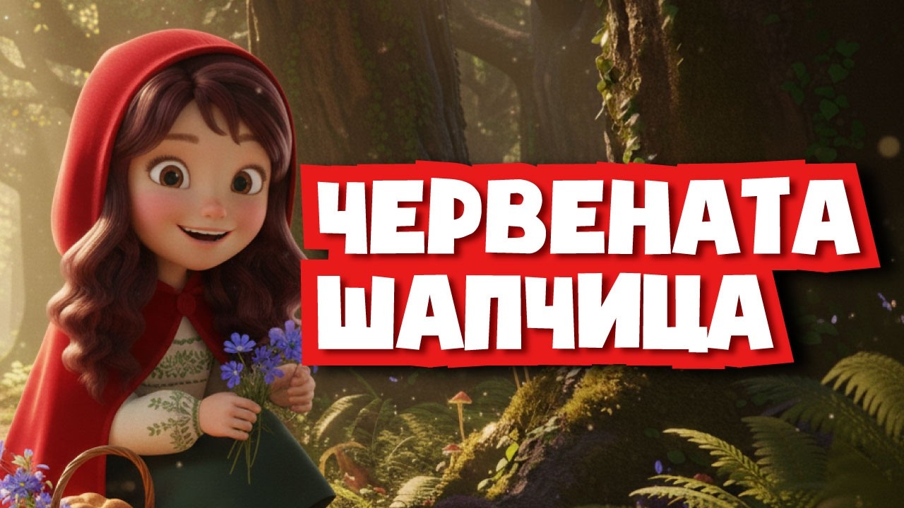 Червената шапчица - приказки бг аудио, приказки на български език за деца, детски приказки