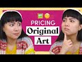 How to Price Your Original Art 🎨 4 Step Process