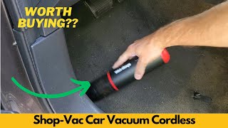 Shop Vac Car Vacuum Cordless, 14000Pa 2 in 1 Blow/Suction Mini Car Vacuum - Worth Buying?