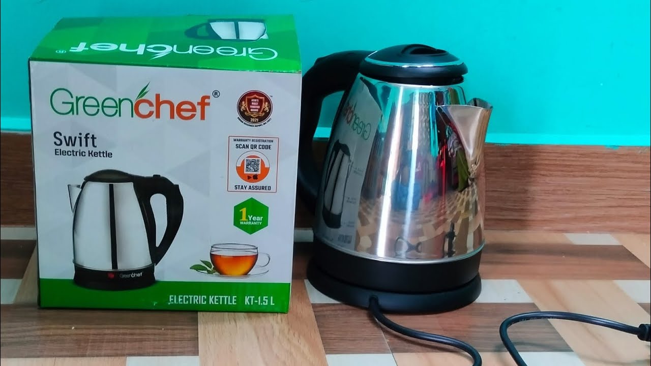 A H Kitchen Green Chef Electric kettle Unboxing/rs .799 at Amazon/ unboxing video YouTube