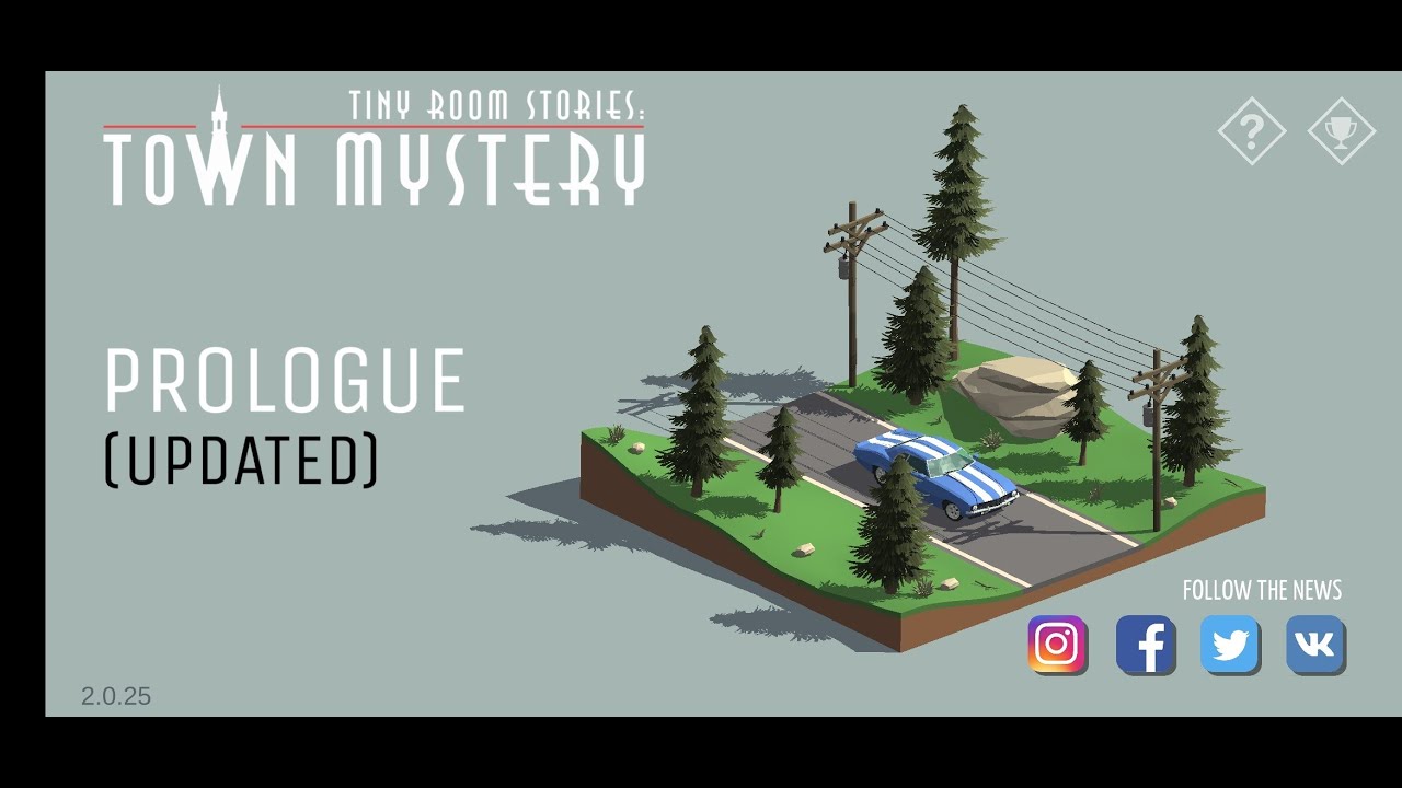 Tiny Room Stories : Town Mystery PROLOGUE Walkthrough ( UPDATED)
