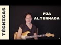 Aprende a tocar Velozmente la Guitarra - Técnica de Pua Alternada - Alternate Picking