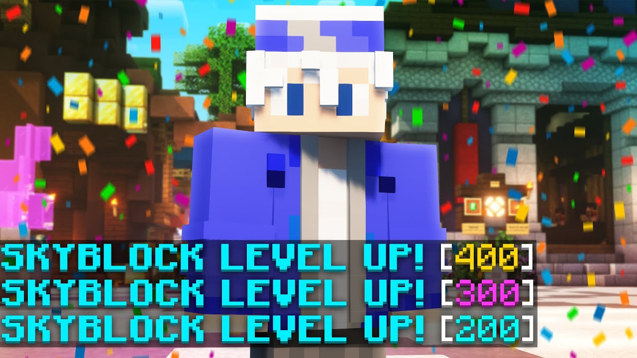 OBJECTIF LVL 400 ! | Hypixel Skyblock