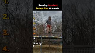 Ranking The Most Chaotic Trampoline Moments Ever #trampoline #funniestvideo #ranking #shorts #funny