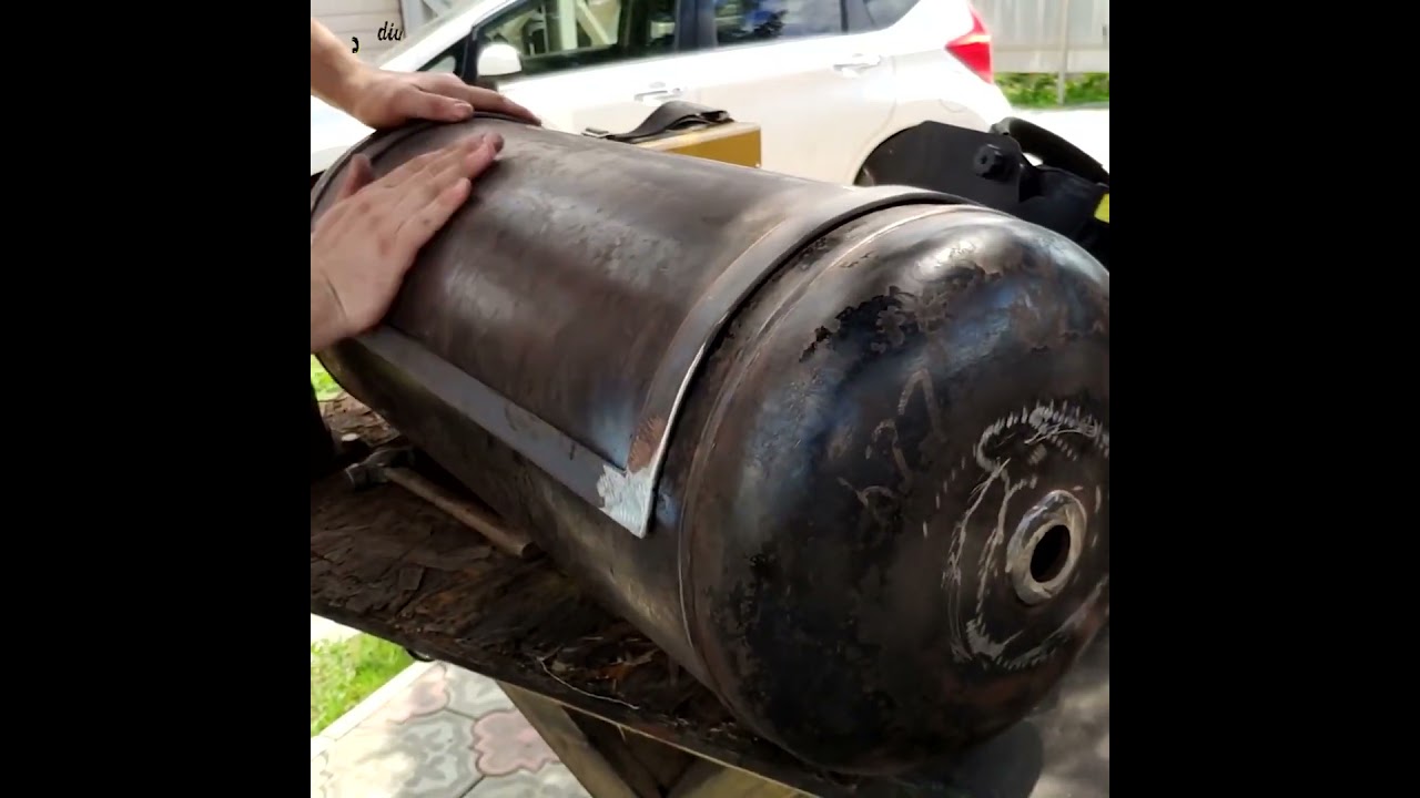 How to reuse an old gas cylinder
