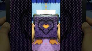 create a heart logo on a 3D board #shorts