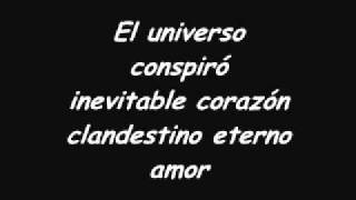 Mana-Amor Clandestino Letra chords