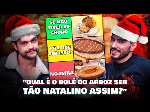 TIERLIST: As MELHORES e as PIORES comidas NATALINAS | Papinho #084