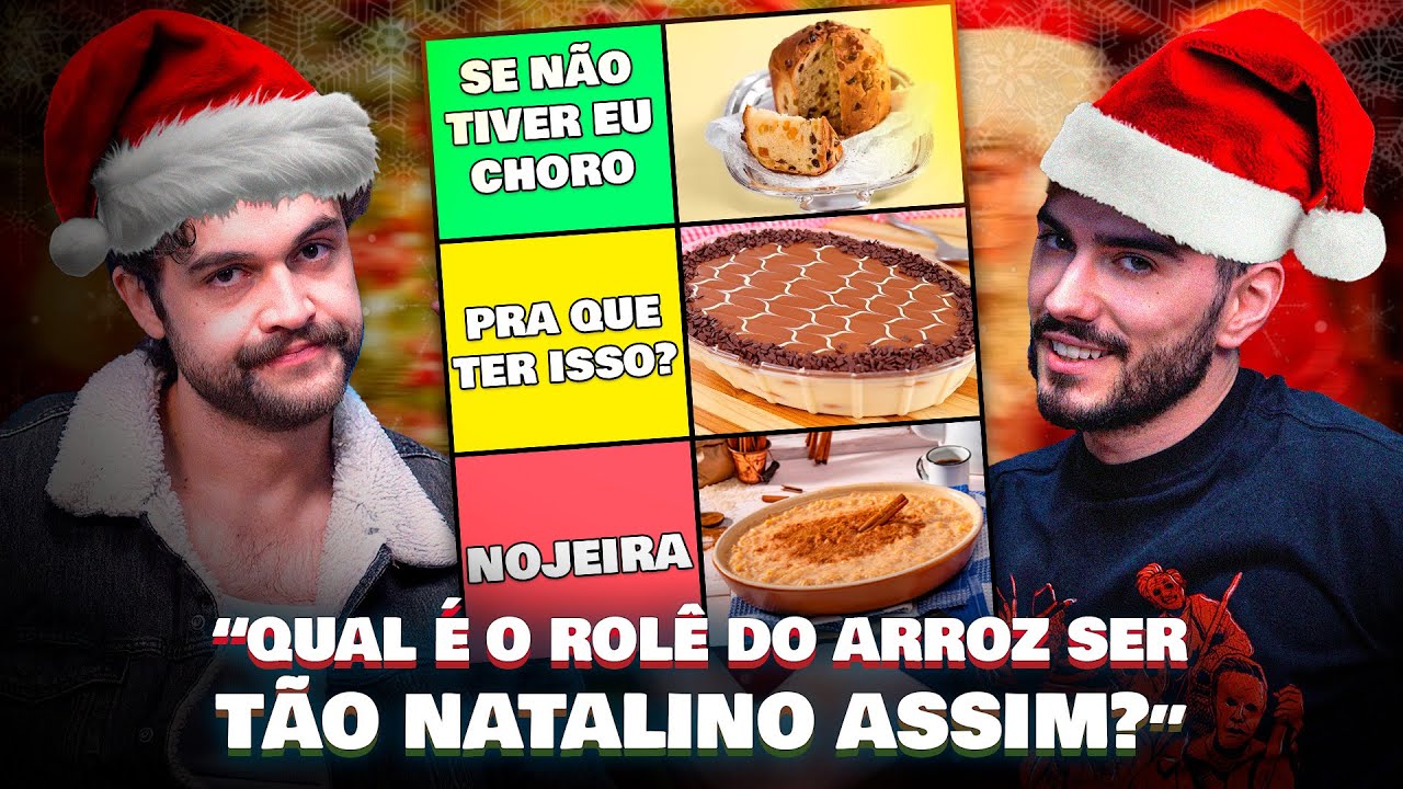 TIERLIST: As MELHORES e as PIORES comidas NATALINAS  | Papinho 