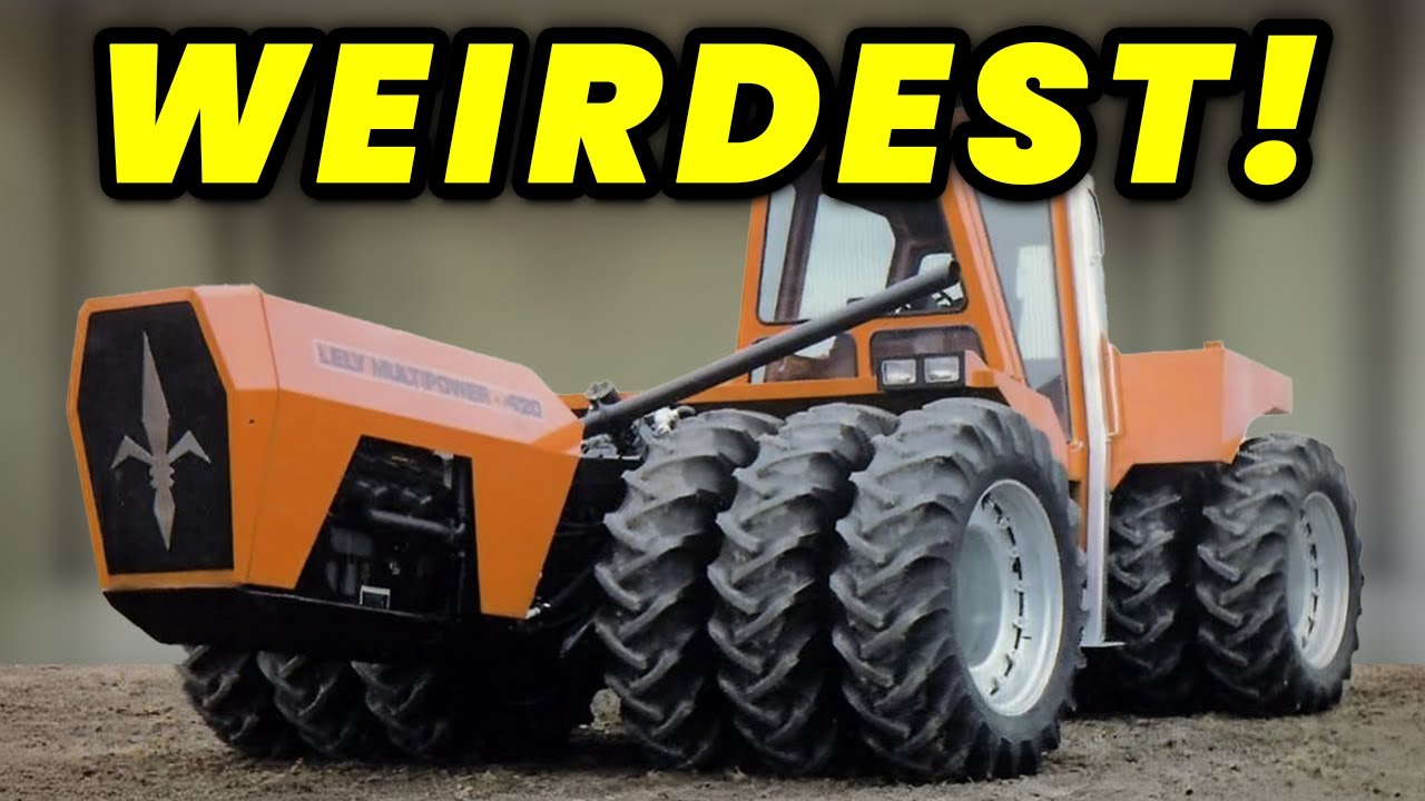 12 WEIRDEST Tractors Ever Built You Won’t Believe They’re Real