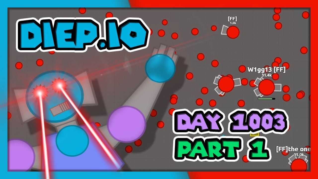 Diep.io - Day 1003 - Live Stream🔴 - Part 1 - Playing with Viewers - NCS  Music 