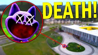 Drone Catches CATNAP'S DEATH From POPPY PLAYTIME CHAPTER 3!! *PLAYER VS CATNAP*