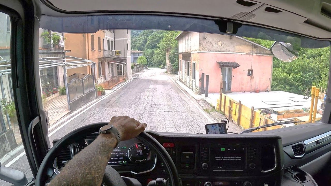 Ultimo 12 Metri Bella  Passeggiata di ritorno  Polaveno #camionista #camion #truck