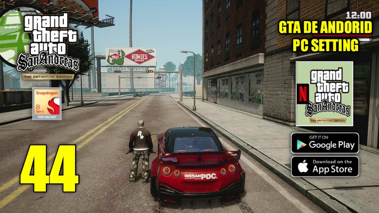 GTA San Andreas Definitive Edition Android Free Roam Mod Graphics PC ...