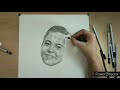 Drawing commission work | how I draw female face