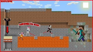 THỬ THÁCH ĐI TÌM KHO BÁU CỦA HEROBRINE TRONG MINECRAFT*MỀU VÀ REDHOOD TÌM THẤY NGÔI MỘ CỦA HEROBRINE