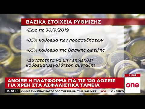 120 δόσεις: Άνοιξε η πλατφόρμα για τα ασφαλιστικά ταμεία