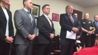 DA David Sullivan speaks after arraignment in deadly Orange home invasion