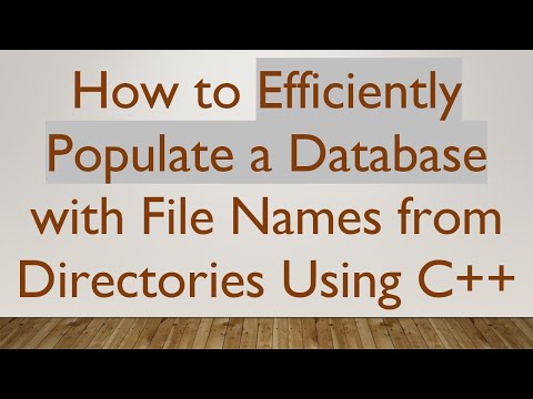 How to Efficiently